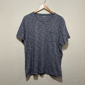 Bonobos “Slim Fit” navy space dye basic pocket t-shirt (XXL)
